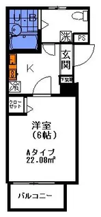 シャルマンSII【2階】の間取り