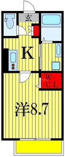 セゾン なつみ【1階】の間取り