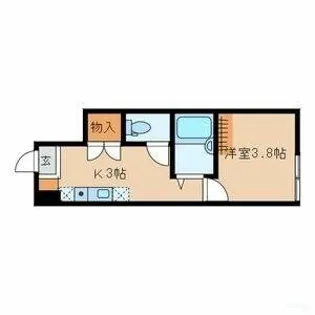 リヴ桜台【1階】の間取り