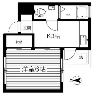 ジョリィフラッツ【3階】の間取り