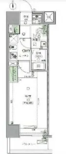 GROWS FUCHU EAST II【6階】の間取り