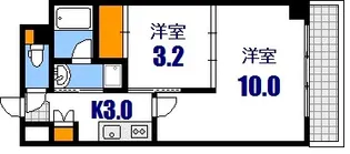 Mell Rose【6階】の間取り