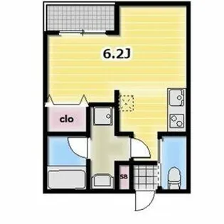 Beau(ボウ)【1階】の間取り
