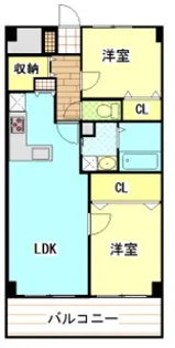 ポルテカヴァッロ【1階】の間取り