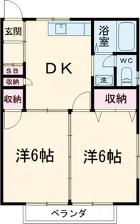 メゾンK【1階】の間取り