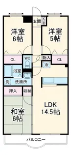 ヴィアーレ【2階】の間取り