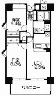 ウィンベル我孫子【9階】の間取り