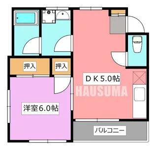 ライフスペース東田端【2階】の間取り