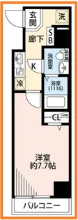 プレール・ドゥーク住吉II【2階】の間取り