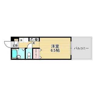 メゾンドベル【1階】の間取り