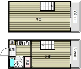 ハイムアーキテクト【5階】の間取り
