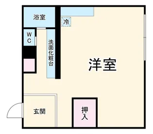 CRESTNarita【2階】の間取り