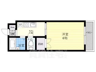 イーストプレイス【1階】の間取り