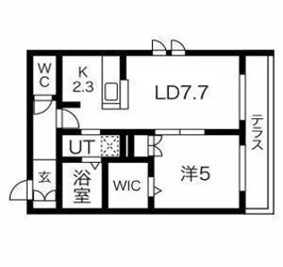 PISO ARCE Shinagawa ピソアルセシナガワ【1階】の間取り