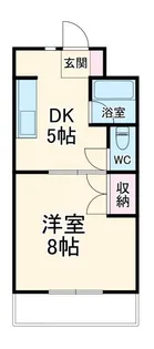 メルベーユI【3階】の間取り