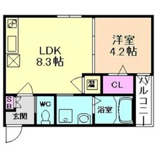 Abelia【1階】の間取り