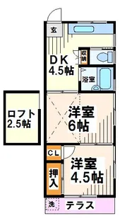 NTコーポ【1階】の間取り