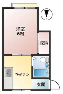 一刻館【2階】の間取り