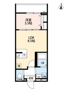 robot home 蕨IV(ロボットホームワラビフォー)【3階】の間取り