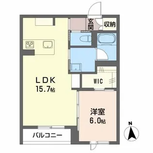 グランドメゾン新屋敷【3階】の間取り