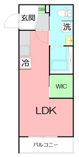 サザンクロス東海大学【2階】の間取り