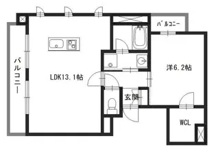 Meilleur【3階】の間取り
