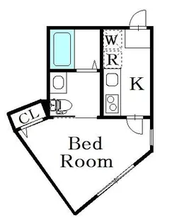 DECOR BLOCCO OYAMA Uno【4階】の間取り