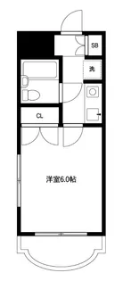 ソワレ・ド・ミノベ鶴見中央ビル【7階】の間取り