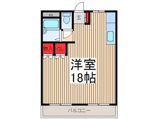 GREEN PARK MIKUMO【2階】の間取り