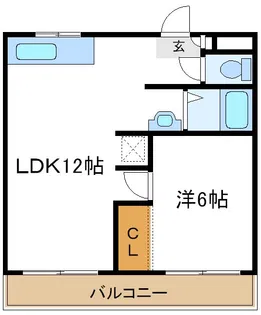 フローラ9【4階】の間取り