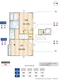 アルジェネーロ三ツ沢【1階】の間取り