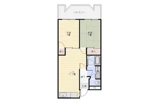 仙波第2ビル【6階】の間取り
