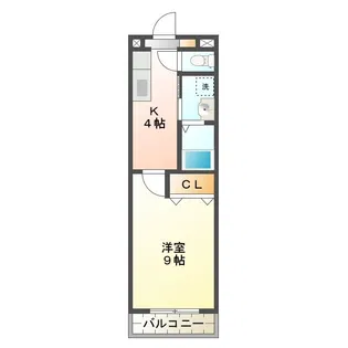 ブロッサムガーデン利平治【1階】の間取り