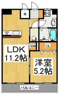 アルトポンテ【3階】の間取り