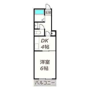 サン・クレール【3階】の間取り
