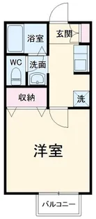 リバーサイドハイツIII【1階】の間取り
