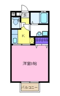 マキアージュさやか【1階】の間取り