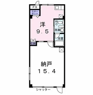 シティハイムイグサVI【1階】の間取り