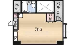 グレスト野間【2階】の間取り