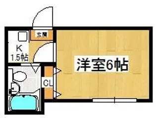 ケントピア本中山【2階】の間取り