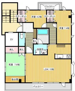 MINORI ICE【3階】の間取り