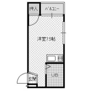 ロータリーマンション藤田町【1階】の間取り