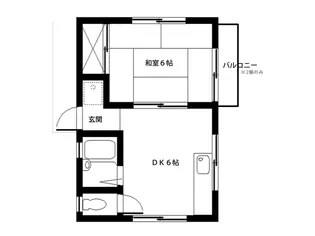 第2セントラルハイツ【2階】の間取り