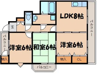 第3唯間ビル【2階】の間取り