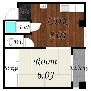 No.1 Strong ShinOsaka-ストロング第1新大阪-【4階】の間取り