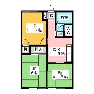 メゾンヒサシ【1階】の間取り