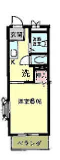 メゾンラメール【3階】の間取り
