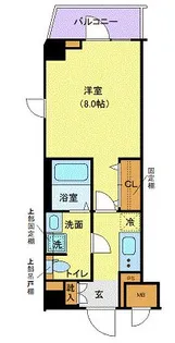LEXE文京白山【3階】の間取り