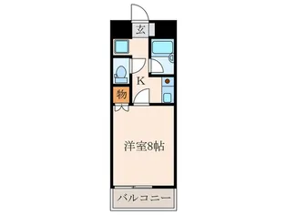 折尾ハイツ【6階】の間取り