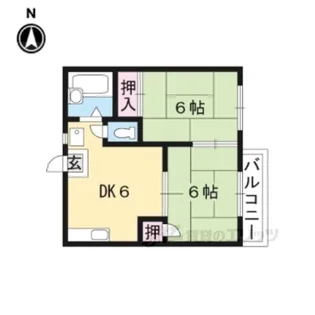 フレグランスM【1階】の間取り